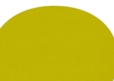 Grüne, runde Filz Sitzauflage für About A Chair AAC22 von Hey Sign. EINZELSTÜCK.